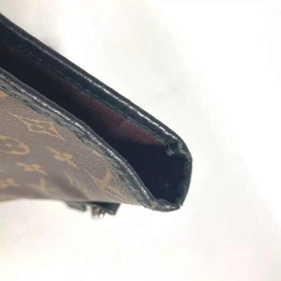 LOUIS VUITTON M56708 MonogramMacassar Davis 2WAY Tote Bag Crossbody Shoulder Bag - Picture 15 of 16